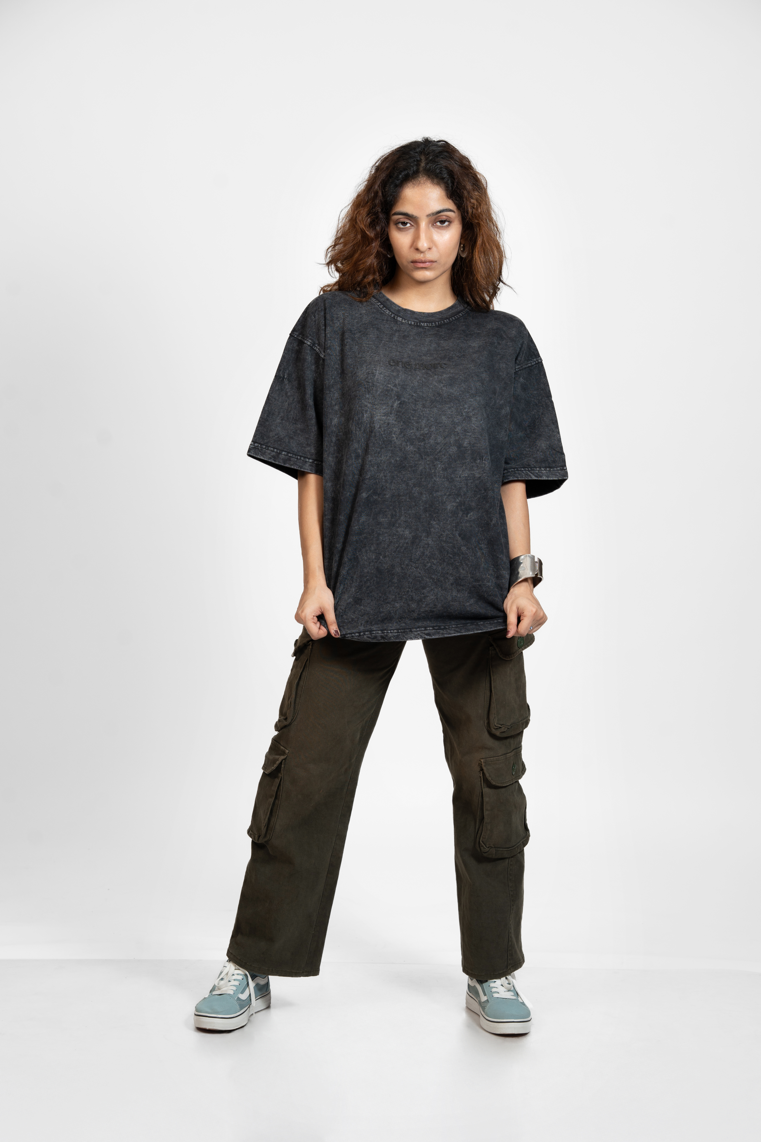 The One More Black Washed T-Shirt