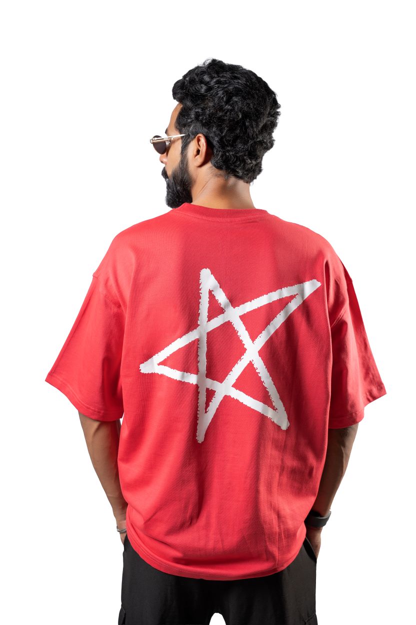 'What if it all works out?' Oversized T-shirt | Rose