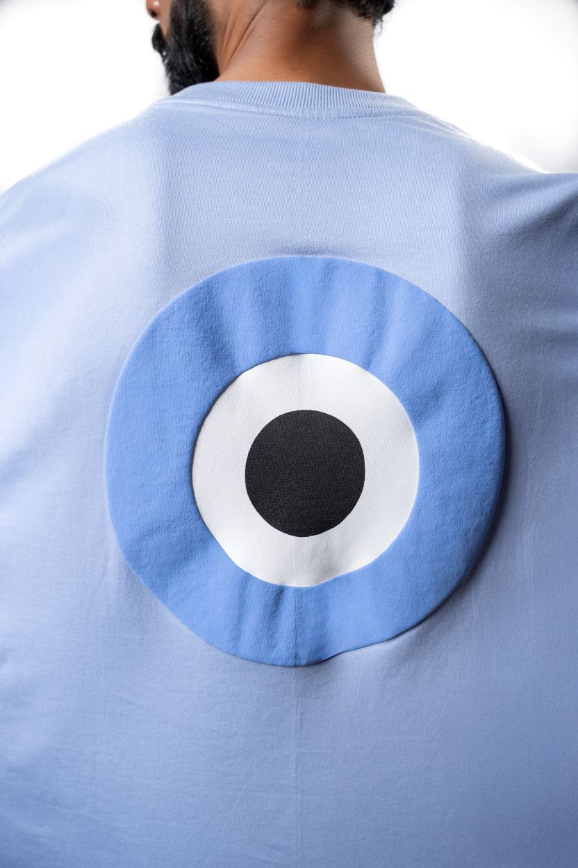 The 'God's Plan, Baby' Oversized T-shirt | Baby Blue